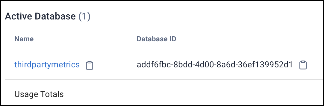 Astra DB console dashboard shows database ID.